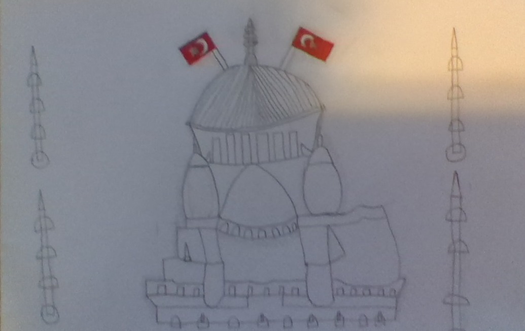 JanetLConlin's tweet photo. Shepard MS Visual Art Class- inspiration from another country.  Fabulous job Penelope, Quinn, Sofia, and WIll!
#engage109 #smspride @dps109 https://t.co/kyxt54xDhc