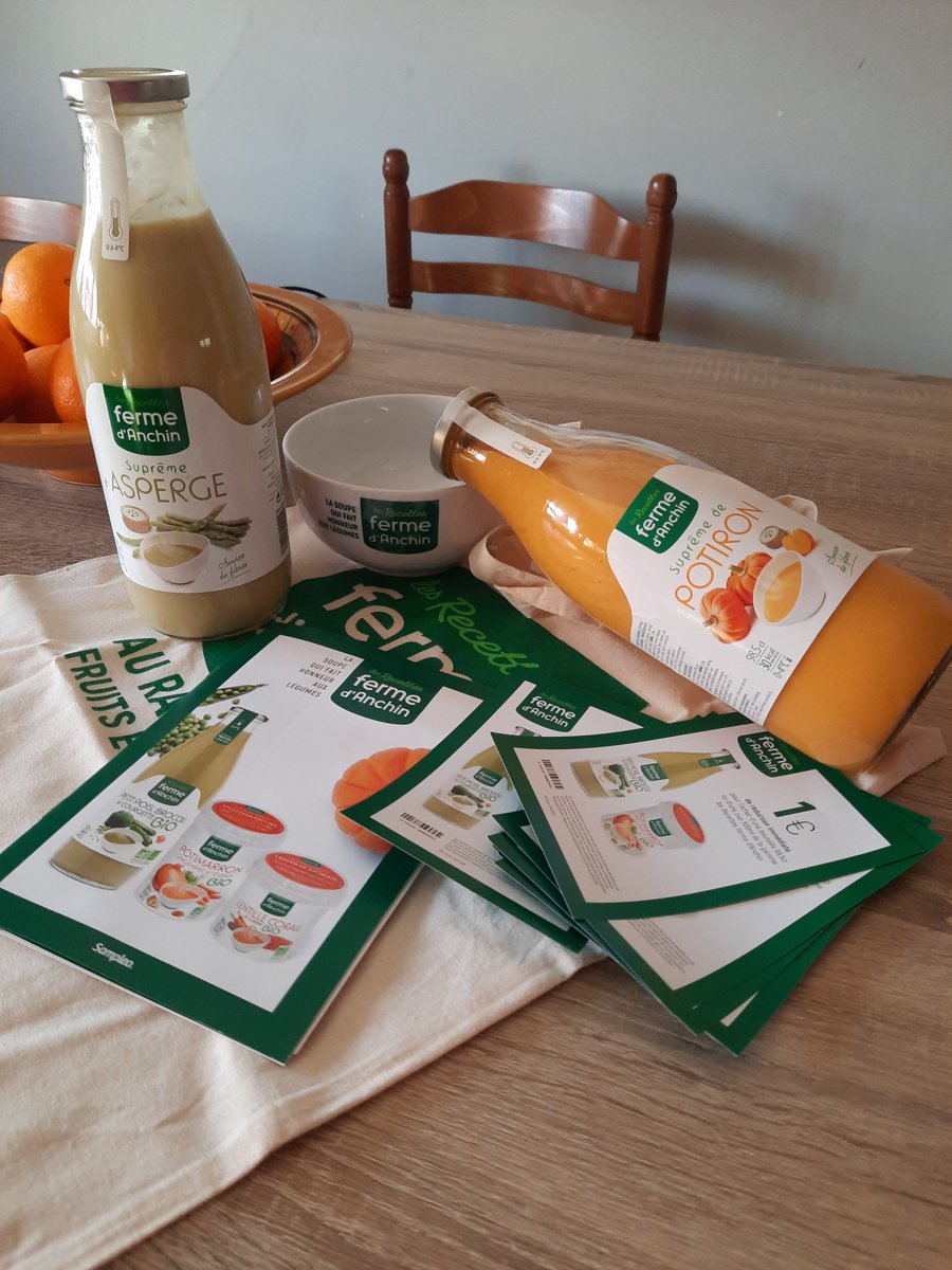 lisatesteuse's tweet photo. Testeuse pour la Ferme d'Anchin, les soupes sont issues d'un savoir faire artisanal, et cuisinées dans une petite usine de 12 personnes à Liévin, dans le nord de la France. Les produits sont de qualité, bon goût de légumes, note de crème, #jaitestelafermedanchin #mangezdelasoupe https://t.co/dn7nVqyZtf