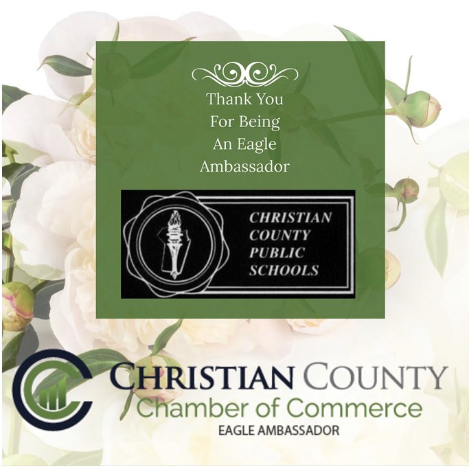 A special thank you to Christian County Public Schools for being an Eagle Ambassador supporter this year!