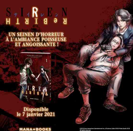 PlaceToBe_net's tweet photo. *Cécilia* #SirenReBIRTH : une plongée vertigineuse au cœur de l’horreur ! https://t.co/berBwhsMIH Chez #ManaBooks dès le 07 janvier 2021. #manga https://t.co/YFeZNQWQBX