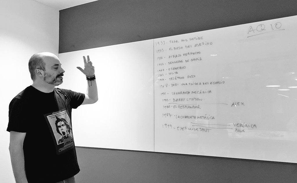 Tratando de entender a Kubrick con <a href="/AlejandroGCalvo/">Alejandro G.Calvo</a>
(se viene A Quemarropa 10 👀)