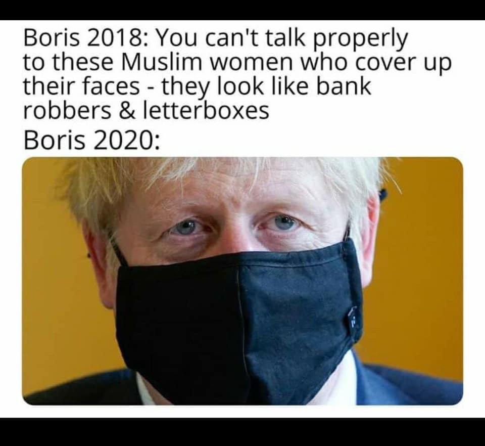 Dear <a href="/BorisJohnson/">Boris Johnson</a> - how ironic.
