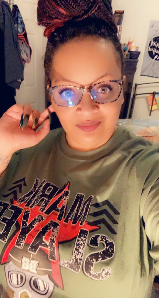 Envious_Rebel85's tweet photo. Guess you can say  I slay everything... including “Marks” 😏

@RealbgOcho @RealBGBlack @Realbgsix @radrobgaming 

If ya don’t like what ya see keep scrolling‼️ #markslayer #grapplers #OotdStyle #ochieswife https://t.co/bMvmUJtvBe