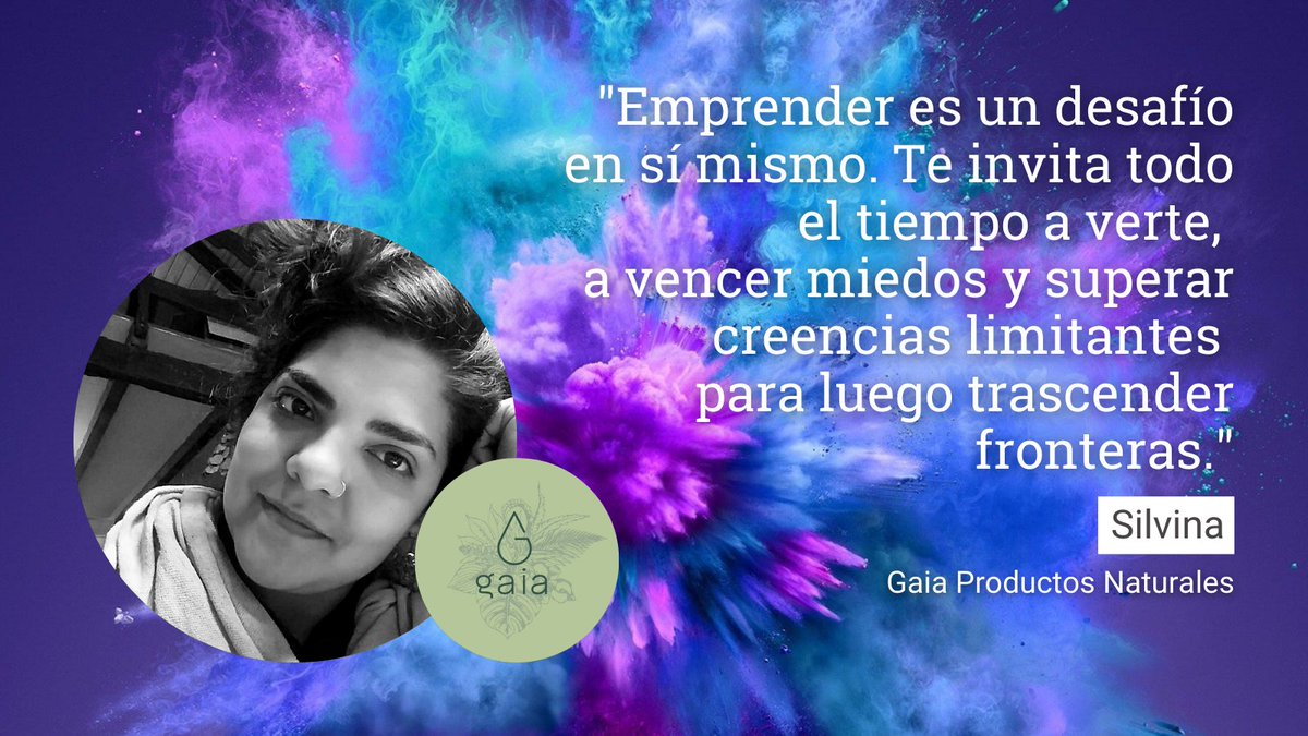 DrimcomArg's tweet photo. Encontrá acá 👉 https://t.co/8fJh1cwOpd la entrevista completa que le hicimos a Silvina de GAIA Productos Naturales y conocé un poco más sobre esta propuesta que combina medicina ancestral con #innovación tecnológica 🌿 https://t.co/m8yAYr1UP1