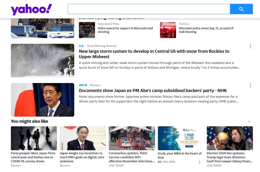 everyquest3's tweet image. ⛩🌸速報🌸米国ヤフーTOPに安倍逮捕のSNSデモが掲載‼︎⛩
#安倍晋三の逮捕を求めます