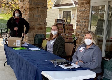 Stop by our Drive-Thru Career Fair today. Now hiring for nurses, nurse aides, housekeeping, and foodservice. The address is 8100 Clyo Rd. in Centerville. Jennifer, Megan, and Whitney will be there until 4 p.m. All attendees receive a holiday pumpkin pie! #nowhiring #recruitment