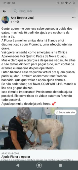 Nen&ecirc;s, quem puder ajudar minha amiga pfv ajude, um pouquinho de cada um ajuda MUITO <33 link da vakinha: