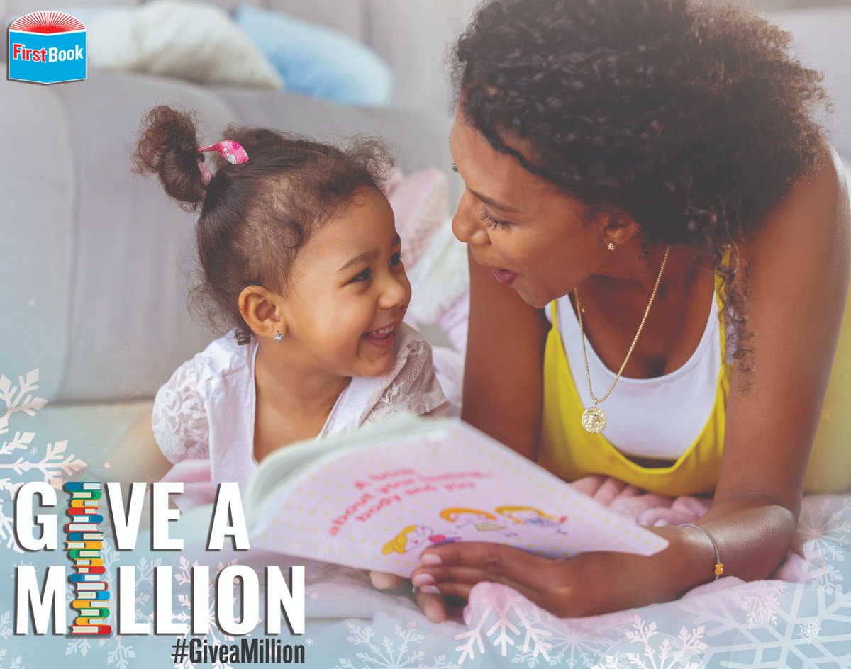 Our #GiveaMillion campaign just reached $100,000! 🙌 

To get us to the next $100,000, the Baum Family Trust has issued a $50k match challenge. Give now and your donation will be matched➡️ bit.ly/2UCvO0P. 

Remember: $1 = 1 book to a child in need this holiday season!