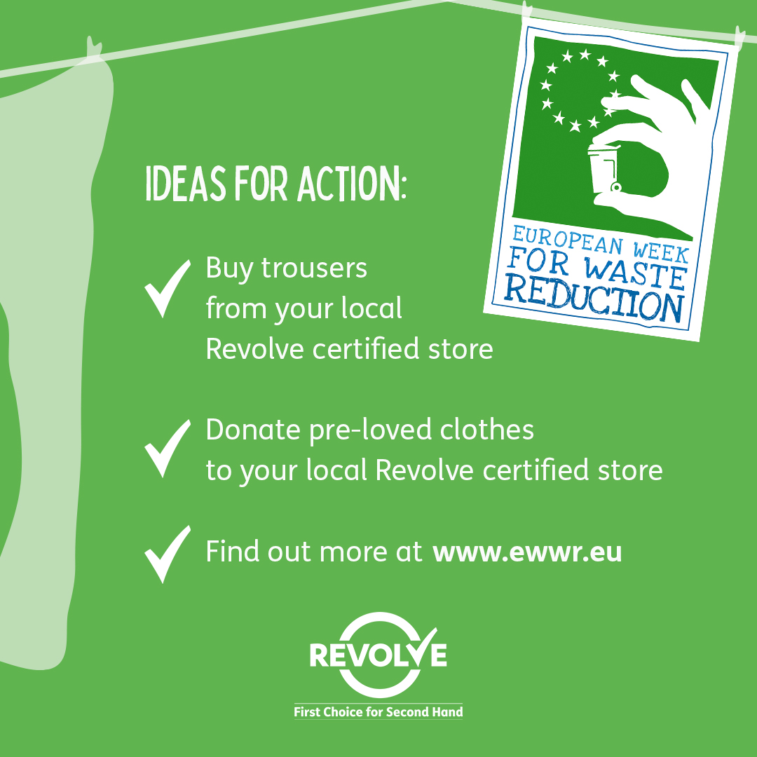 revolvereuse's tweet photo. This week is the #EuropeanWeekforWasteReduction, a time to reflect on putting sustainability at the heart of your shopping. ♻️ Tell us your thoughts on shopping sustainably in the comments below! https://t.co/QkxhpiJ2HJ #EWWR #RevolveReuse #shoplocal https://t.co/tDPRwBryqy