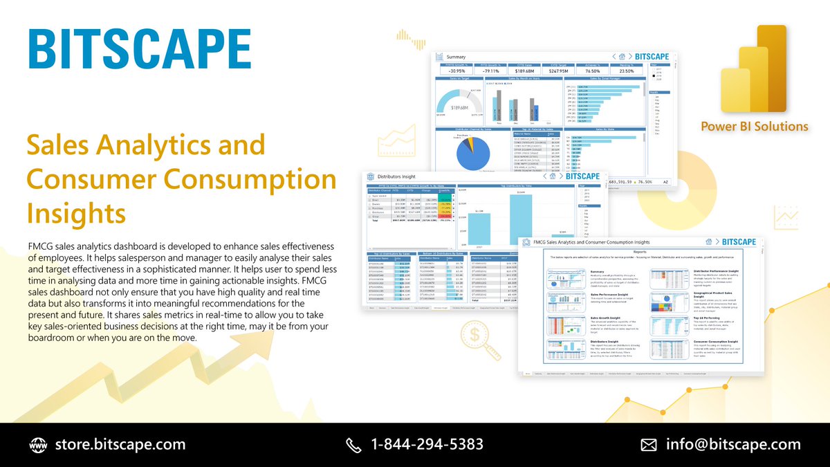 kartik_shah1's tweet photo. Sales Analytics and Consumer Consumption Insights Examine profitability through a comprehensive perspective, assessing advisability of #sales and target volume, trends and distribution among time, #distributors, region, material, and #zonalmanager https://t.co/upkBLyaLBM