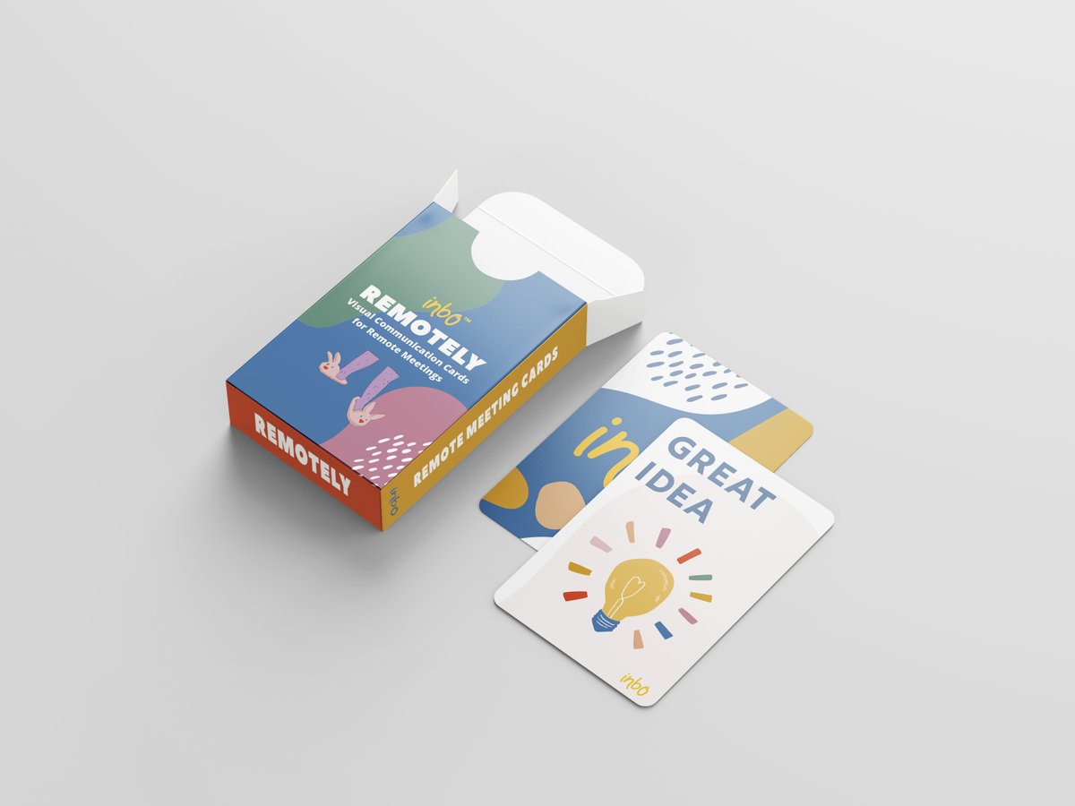 hyperstarter's tweet photo. Congrats to @Inbodesign for being our Project of the Week https://t.co/Ctmshaw0Ar Remotely are remote meeting cards that empower participants and leaders with the tools to communicate effectively, connect with others and have fun! #virtualteam #remoteworking #motivation https://t.co/DGuGnr0pRe
