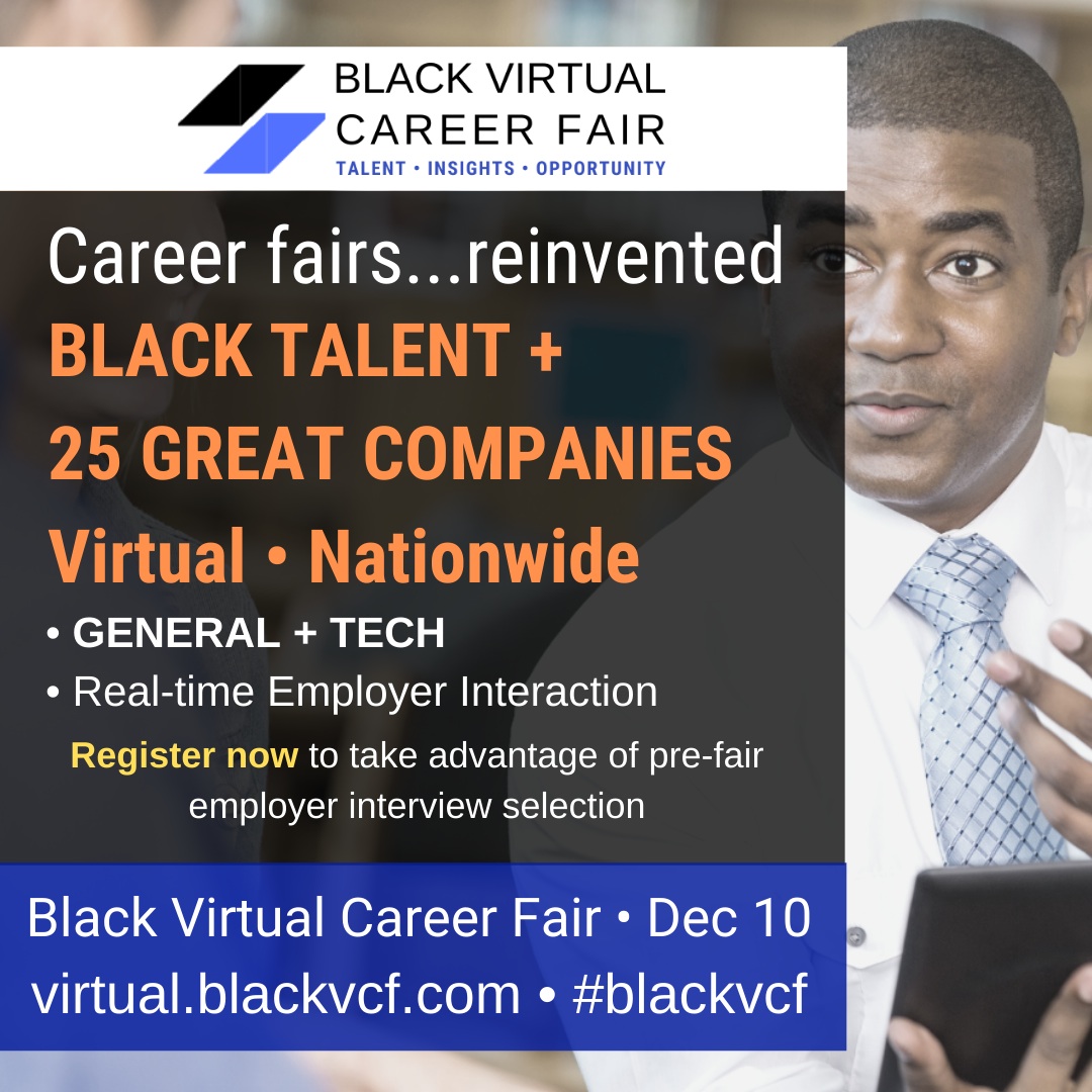 blackvcf1's tweet photo. Register today via link below for access to some of the top rated companies' hiring managers and recruiters. You'll get your chance to get your burning questions answered! #BVCF #BlackVirtualCareerFair #BlackVCF #BlackTechTwitter #Recruiting
https://t.co/1rtvRIffnm https://t.co/CaspyM5twQ