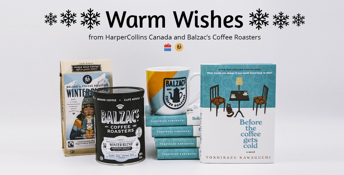 To keep you safe and warm this holiday season, we've partnered with <a href="/Balzacs/">Balzac's Coffee</a> to send #WarmWishes to FIVE Canadians. Enter for the chance to win a prize pack of Before the Coffee Gets Cold, a bag of Winter Blend coffee, and a Balzac's mug! bit.ly/399OBsu