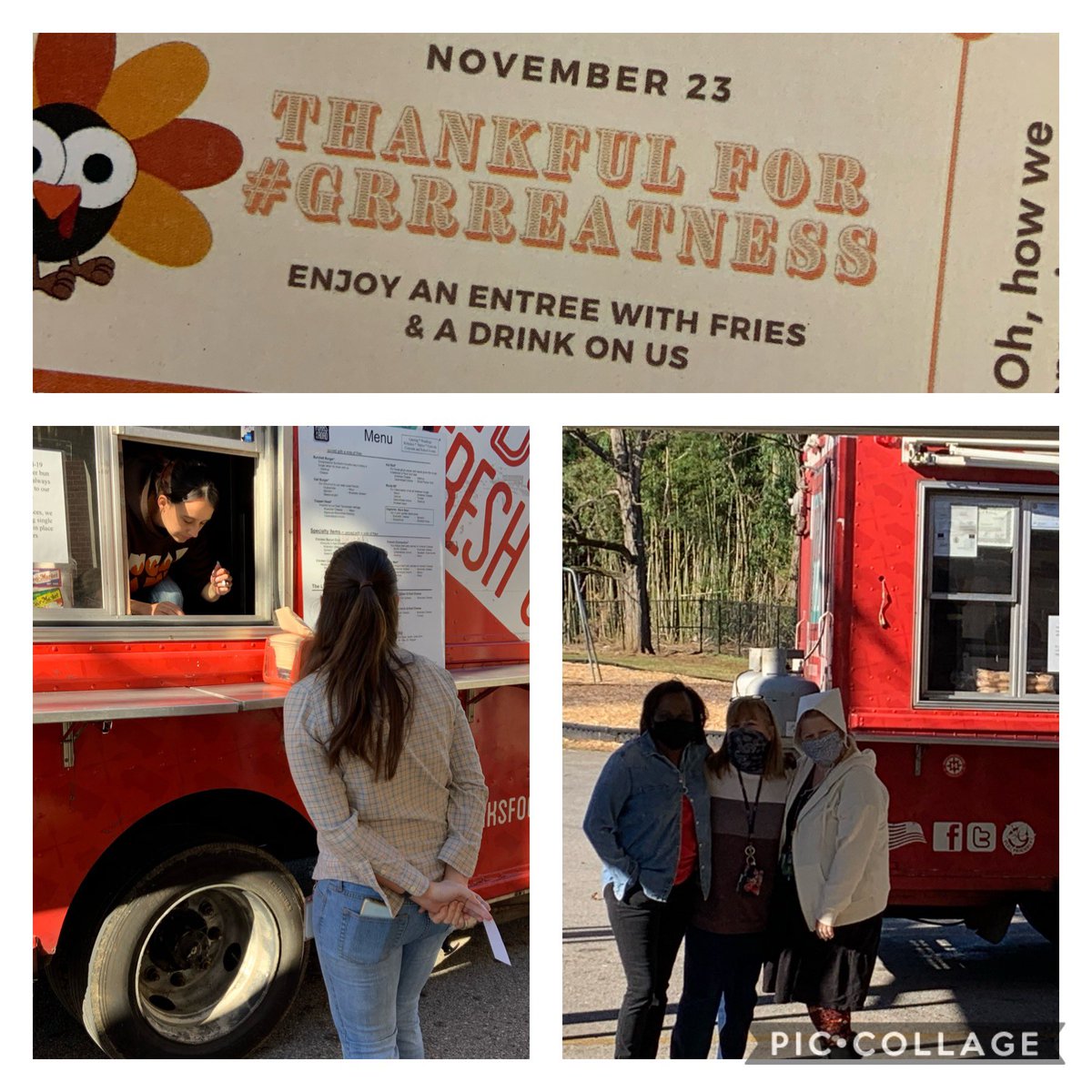saraharris70's tweet photo. Thankful for the chance to show our @norwoodtigers staff some much needed love! #grrreatNESs https://t.co/VPUtcKSbFs