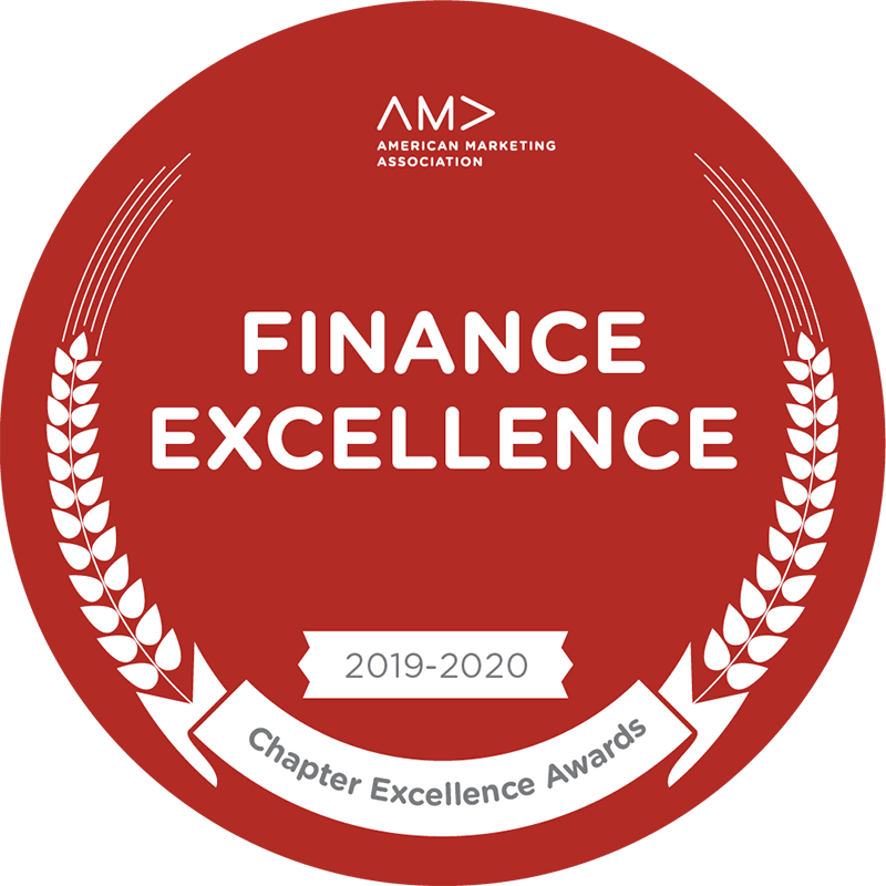 AMABaltimore's tweet photo. We are so proud to announce that our chapter has received a Chapter Excellence Award from @AMA_Marketing for our work in Finance in 2019-2020. Congratulations all of the CEA winners! #OneAMA https://t.co/j0a0HzJwaP