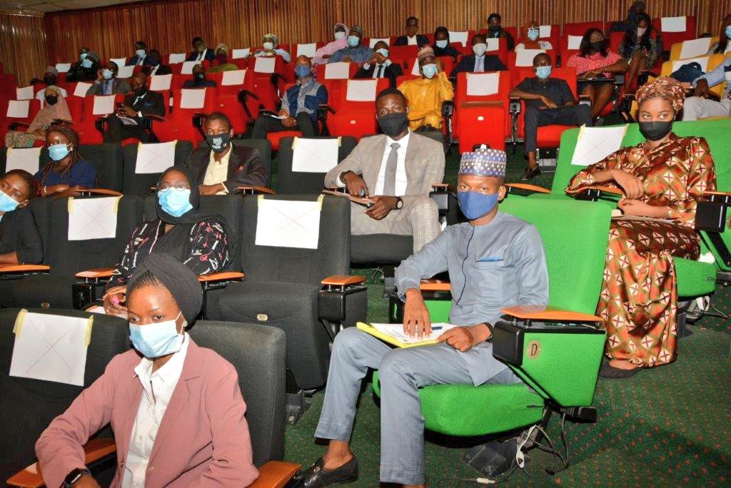nnpclimited's tweet photo. "Anyone of you here can become anything in this Company. You can aspire to the highest position in this great Corporation. This company is an equal opportunity employer." 

--GMD @MKKyari welcoming #NNPC's newly recruited Graduate Trainees as they physically report for work today https://t.co/xjK15apsBc