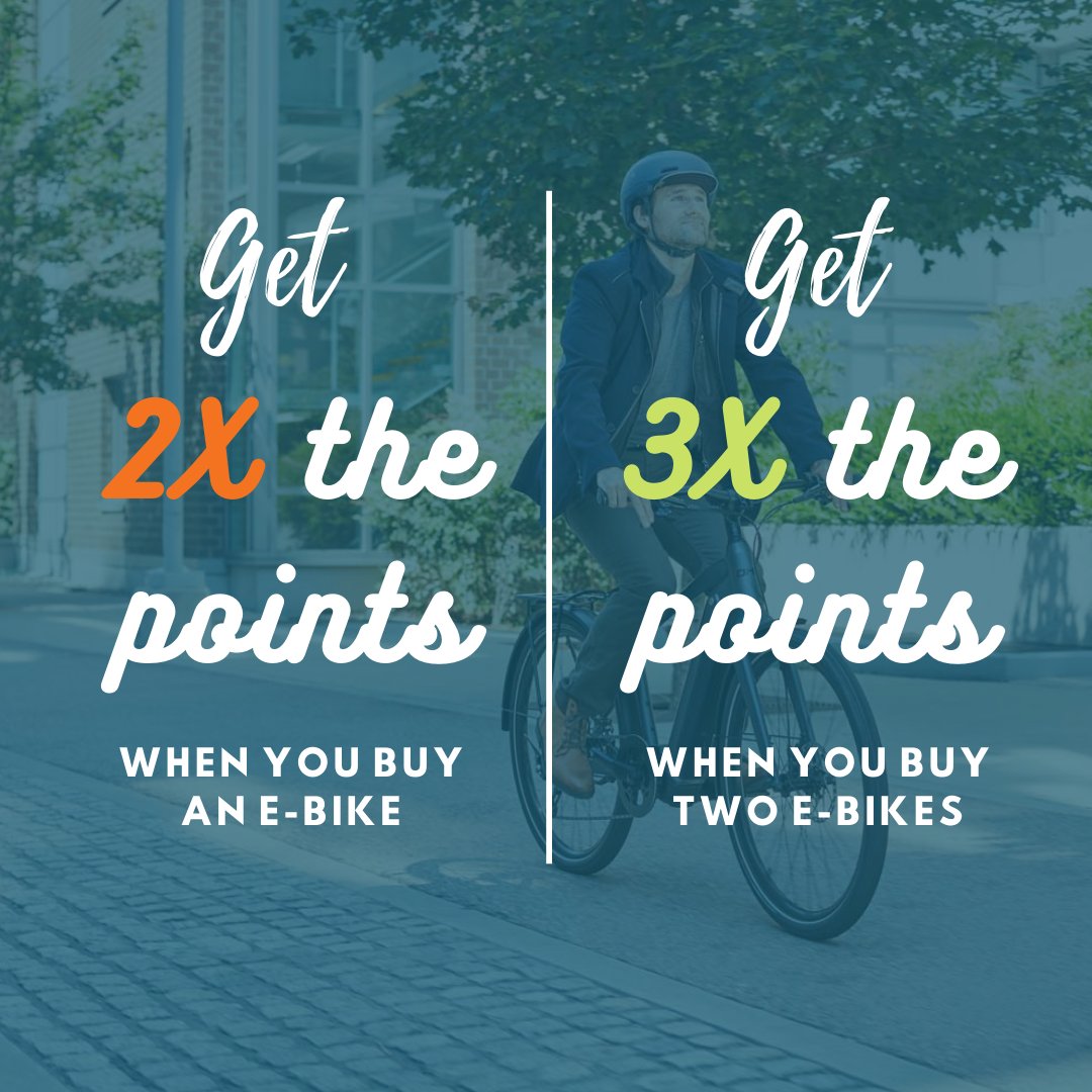 It's #BlackFriday week at OHM Electric Bikes! Earn twice the OHM points when you buy an #ebike, and thrice the points when you buy two! Don't miss out, this deal closes midnight on November 30th.

Shop now ⬇️
ow.ly/i6ui50Cic7V
