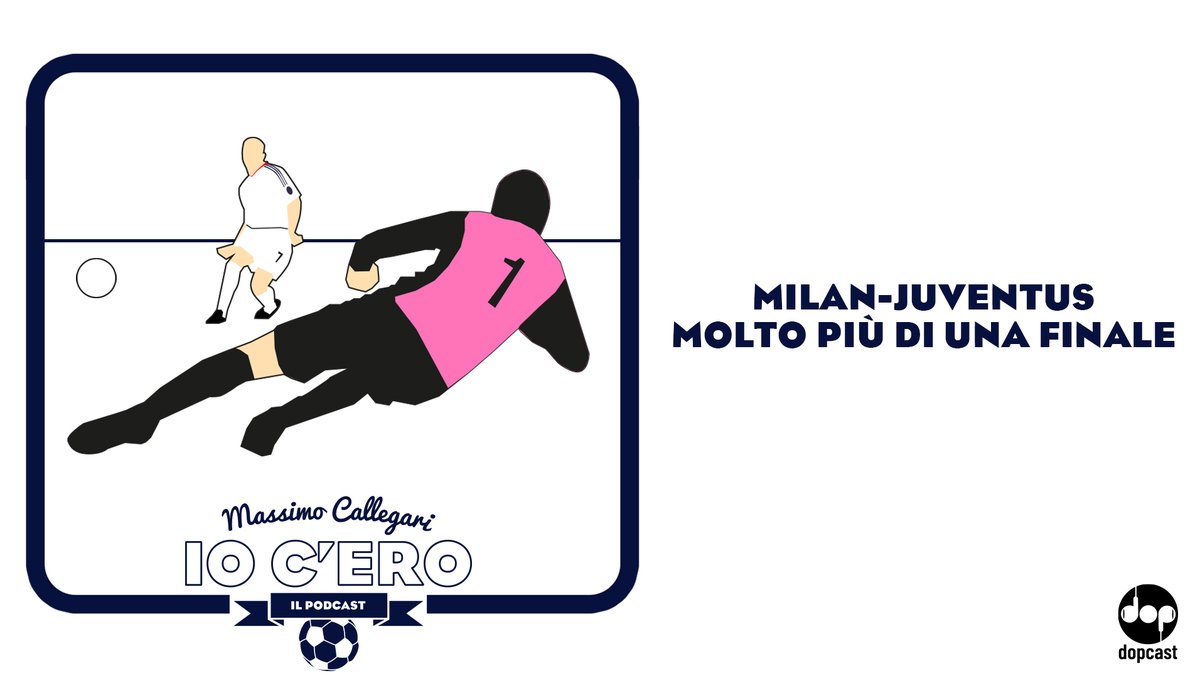 MaxCallegari's tweet photo. A #iocero il Maestro Sandro Piccinini @RealPiccinini (feat. Ariedo Braida) racconta la finale #MilanJuve 2003: l’emozione (e lo stress) della telecronaca più vista della storia della #Champions
🎙⚽️ > https://t.co/YyAiOULFsG
#podcast #dopcast #ep1 @mncomm_it @SonyMusicItaly https://t.co/xP2Wgd8VWw