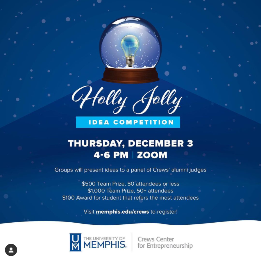_CodeCrew's tweet photo. As the holiday season is almost here, @UofMCrewsCenter  is excited to announce their Holly Jolly Idea Competition next month! No need to bring an idea, just yourself and an entrepreneurial mindset. #ideacompetition #entrepreneurship #uofmcrewscenter https://t.co/QjVDrmX0hT https://t.co/GG7jIZTiun