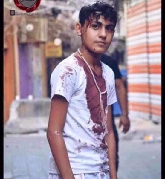 AboutHasen's tweet photo. لكل من كان واقف يتفرج حينما أعدم وصلب الطفل السيد ميثم البطاط من قبل عصابات تشرين ، عليه التوجه لعائلة البطاط لدفع الدية والا يبقى دم السيد الطفل برقبته إلى يوم يبعثون.. https://t.co/OfSZQFelS1