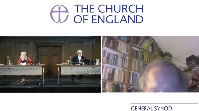 RevdRich's tweet photo. Great visuals on the #Synod livestream #foreheadgate https://t.co/uFrfg9ZvlD