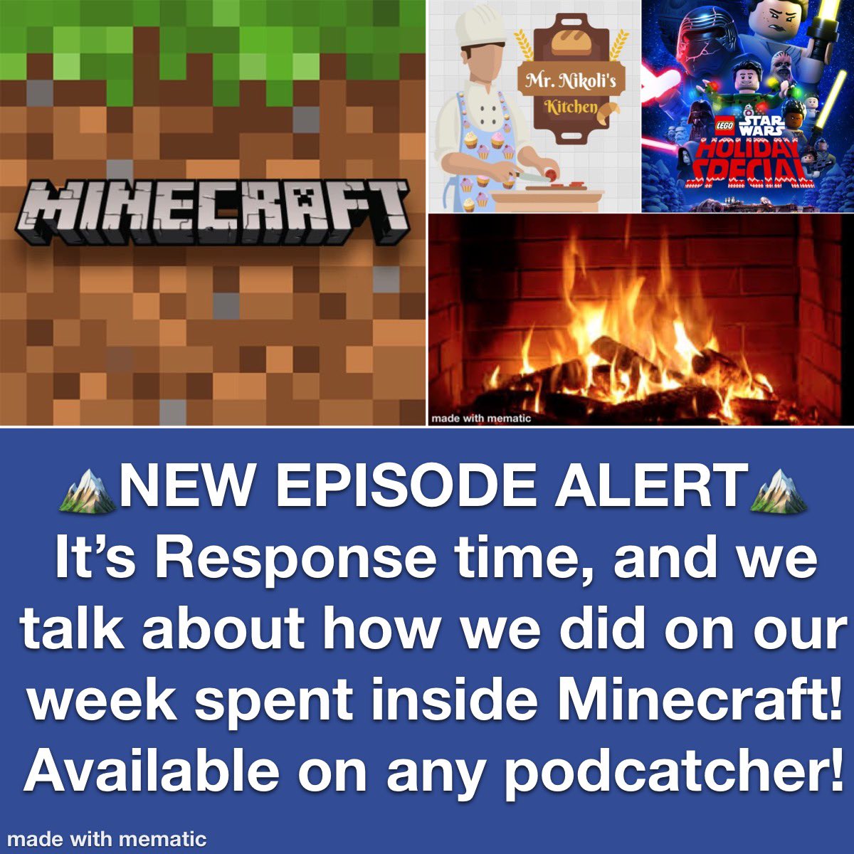 Thanks <a href="/NikolisKitchen/">Nikoli's Kitchen</a> for sending us on our #Minecraft journey #gaming #podcast 

Apple: podcasts.apple.com/us/podcast/i-l…
Podbean: iliketolikethings.podbean.com
Spotify: open.spotify.com/episode/3cRMLo…