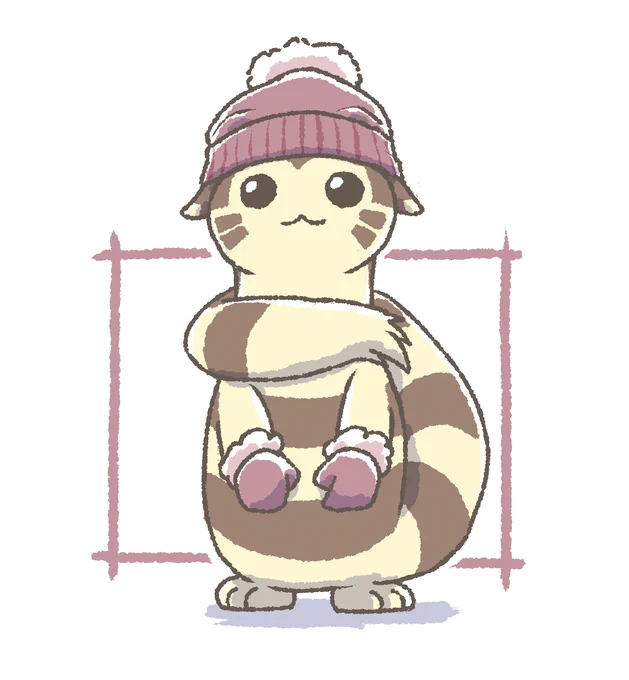 寒がりなオオタチ 