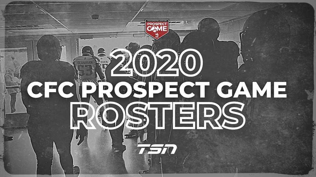 chatfootball's tweet image. The @TSN_Sports announce the 2nd annual Canadafootballchat.com Prospect Game ROSTERS 🍁🏈  bit.ly/3nSFT62
