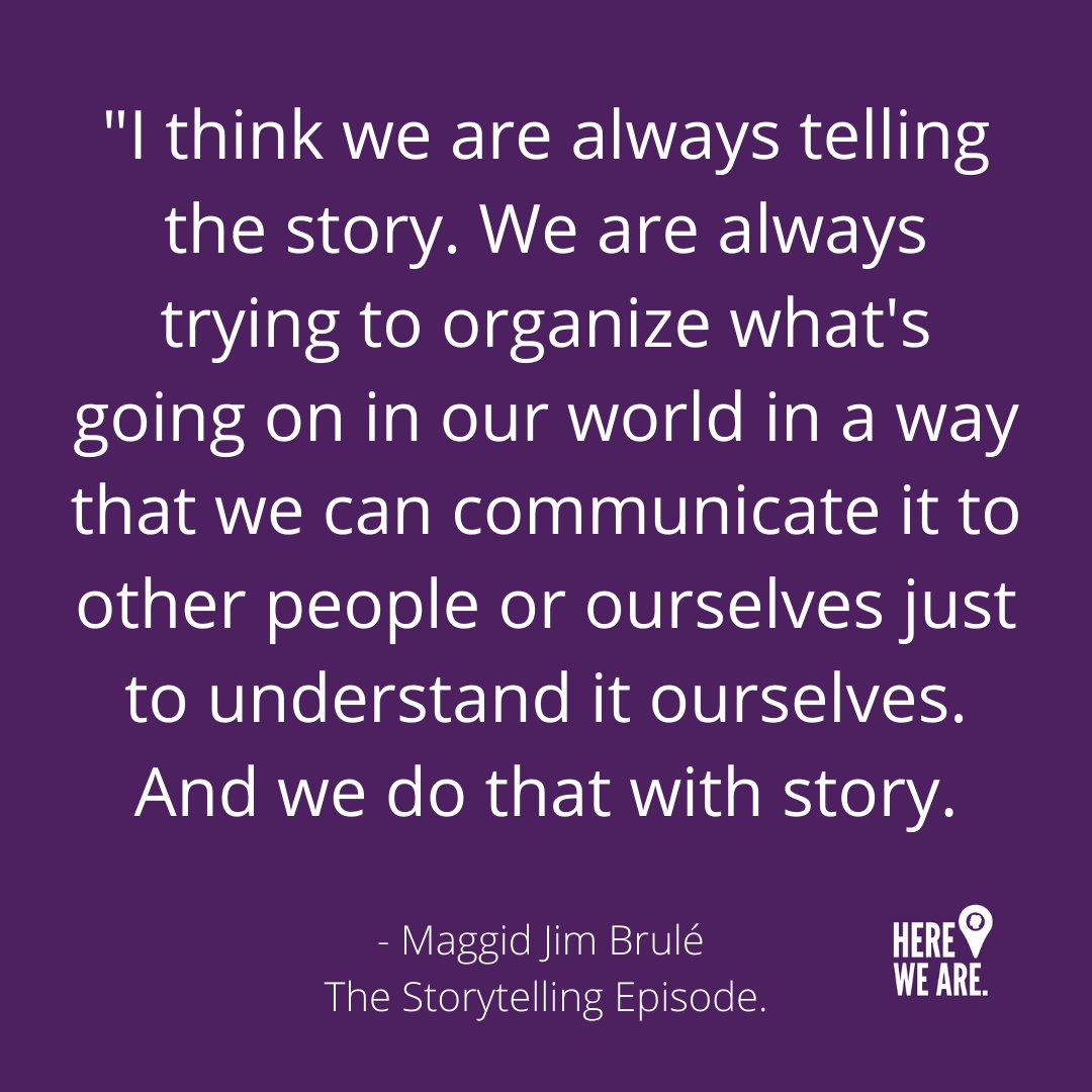 joyousbork's tweet photo. How do you tell stories in order to make sense of the world around you? Who have you seen do this well?

Listen to this week's episode: https://t.co/xSFNVZ9cQ1 
#herewearethepodcast #storytelling #podcast #newrelease #newepisode #science #artofstorytelling https://t.co/qWYBQa37ro