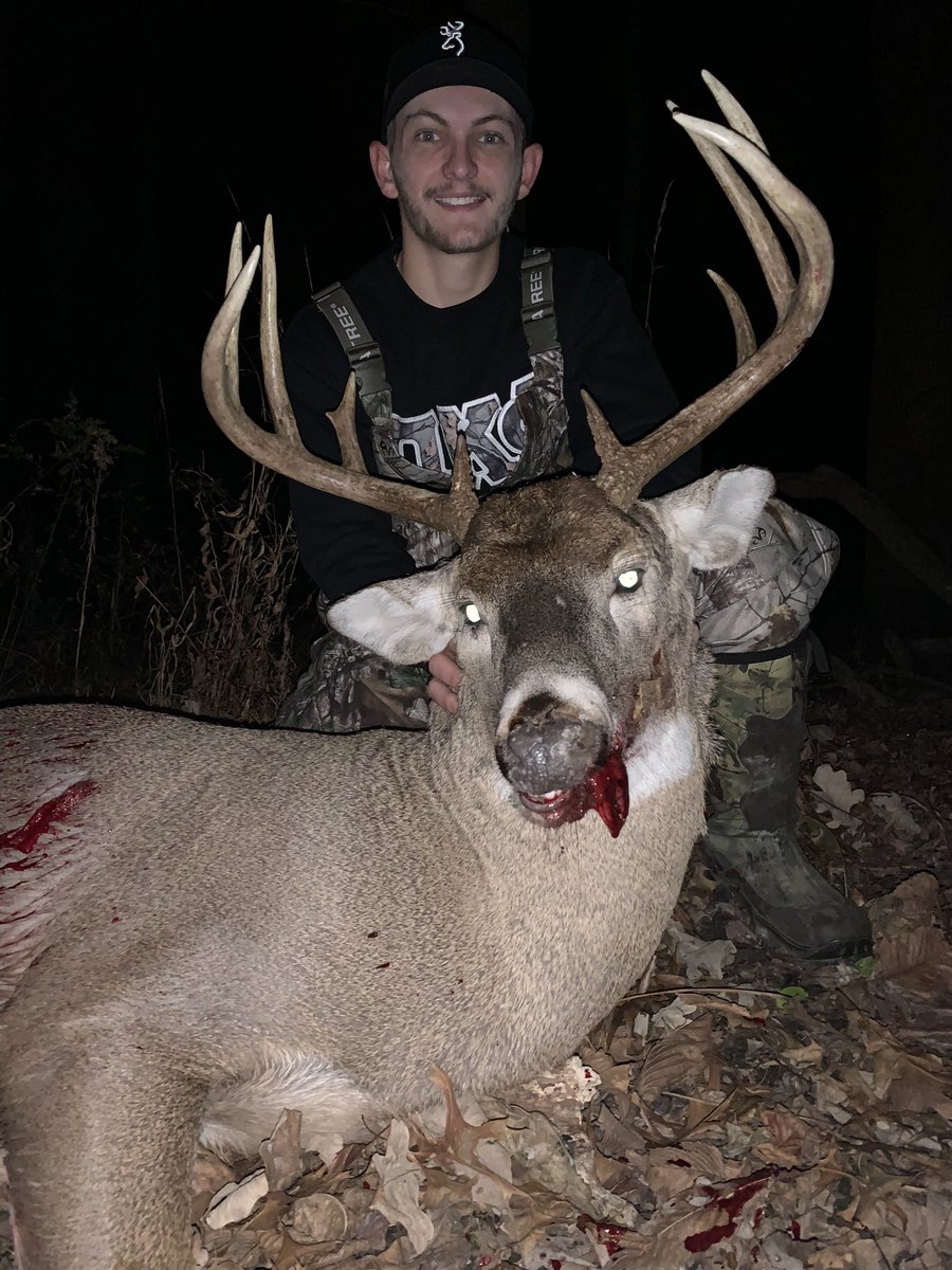 This past weekend was shotgun season for deer hunting. Brothers Tyler Donaldson and Frank Vollmer harvested these two bucks. Congratulations gentlemen, we hope you decide to bring some deer sausage back to school with you for the whole chapter to enjoy!