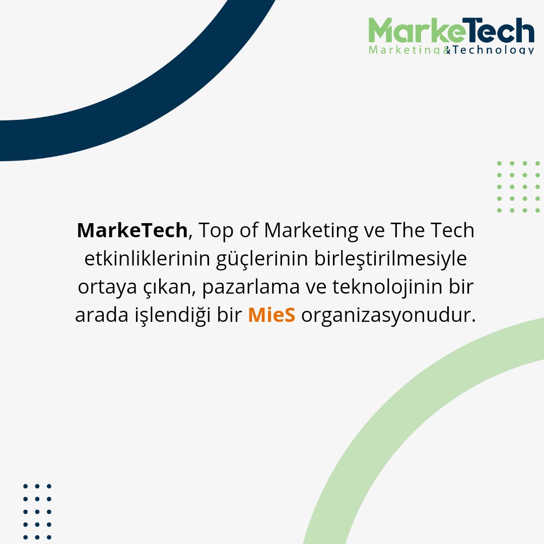 marketechmies's tweet photo. MarkeTech Nedir?
#MarkeTech #Pazarlama #Teknoloji https://t.co/B696jkqH2s