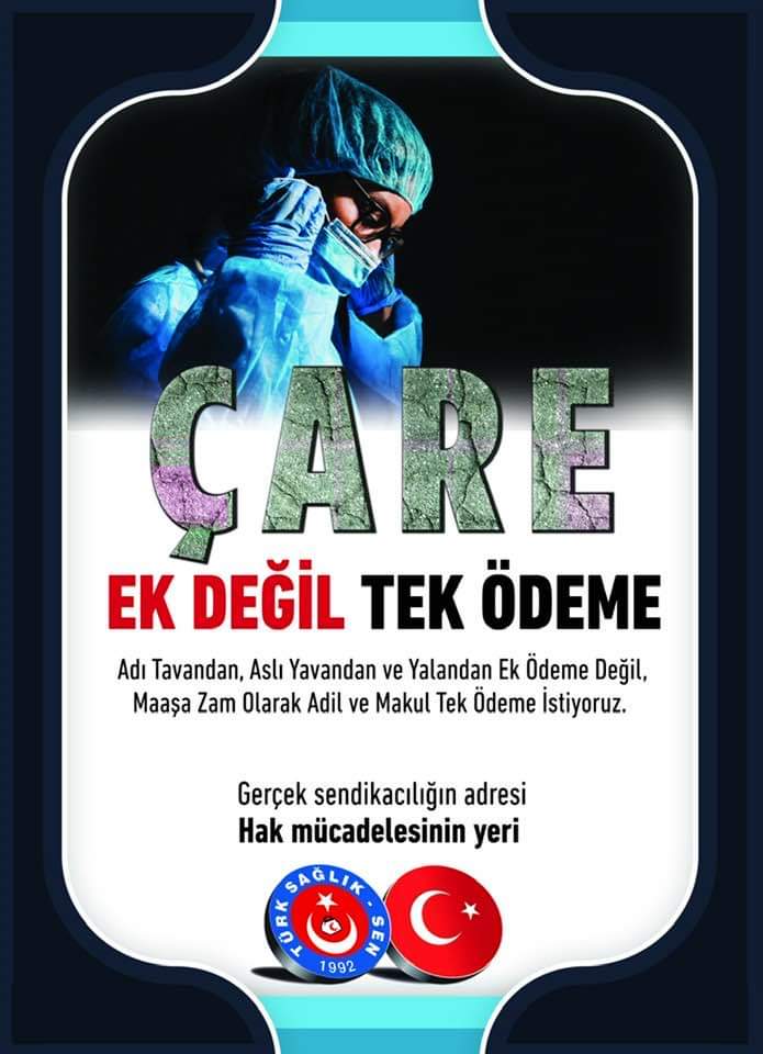 turksagliksengm's tweet photo. Çare ek değil tek ödeme #YavanÖdemeDeğilZam https://t.co/WCp4bCC1c5