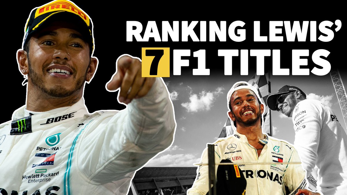 From the unrivalled late drama of 2008 to a record-equalling triumph in 2020, we rank all seven of Lewis Hamiltonβs world championship triumphs in Formula 1.
https://t.co/IXZ4GlBIqR https://t.co/QP3SZZEaNQ