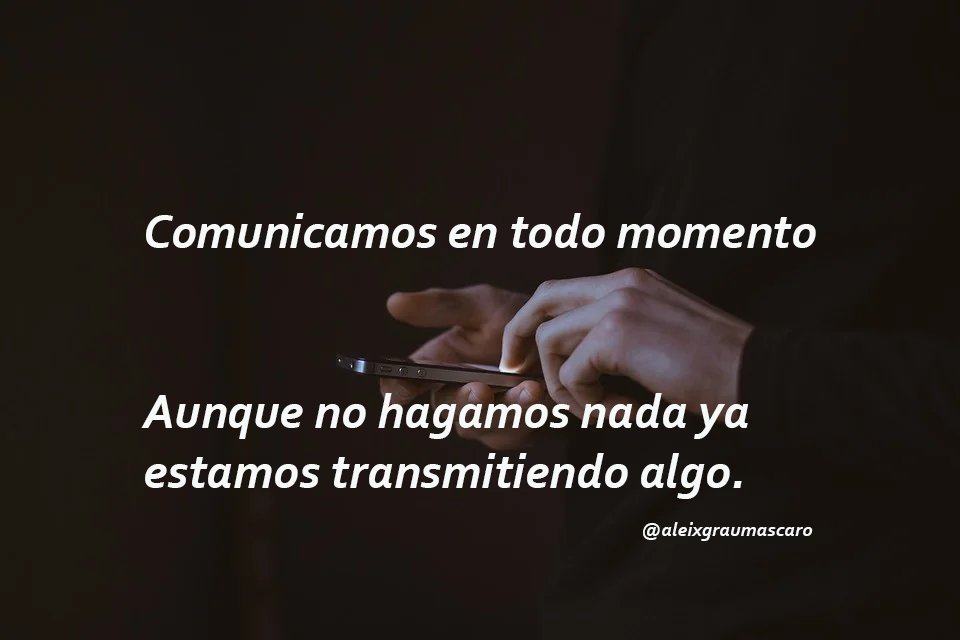 GrauMascaro's tweet photo. Desarrollar tus habilidades comunicativas no lleva tanto tiempo como el que te ahorra cuando las sabes usar🔎
#MasterMPD #NettCommunity https://t.co/qUTMLBWJ3b
