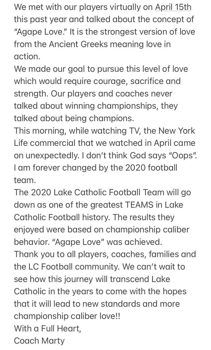 Forever changed by the 2020 group. Forever grateful. #Forever youtu.be/-3LTR32dMgI