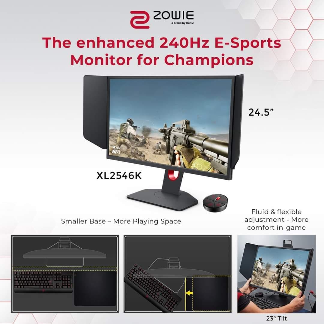 Benq India Xl2546k 24 5 240hz 0 5ms Esports Monitor With Enhanced Adjustment Flexibility Players Comfort And Convenience Allowing Them To Focus On Their In Game Performance Checkout New Benq India Xl2546k 24 5 240hz 0 5ms Esports Monitor With Enhanced Adjustment Flexibility Players Comfort And Convenience Allowing Them To Focus On Their In Game Performance Checkout New