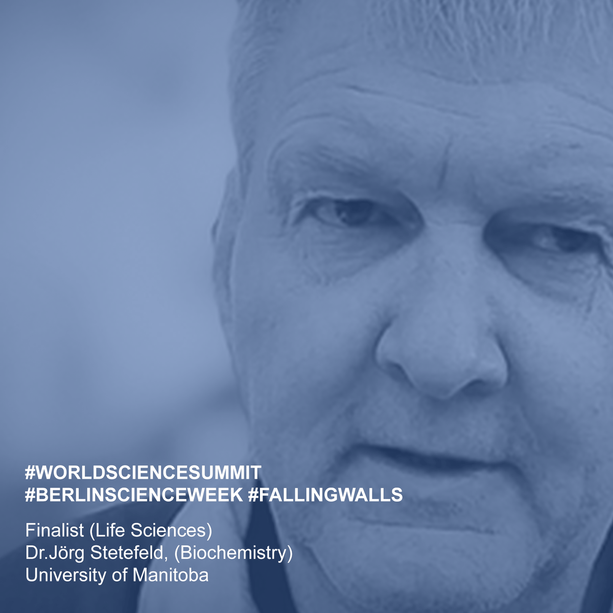 umanitobasci's tweet photo. Watch this! Science Breakthrough of the Year -  Dr. Jörg Stetefeld,  2020 World Science Summit!  eDNA, is a non-invasive way to sample organisms is revolutionizing biodiversity monitoring in the Arctic. #fallingwalls #berlinscienceweek #WorldScienceSummit 
https://t.co/0ZiccFgaZI https://t.co/bKWNPO3fOJ