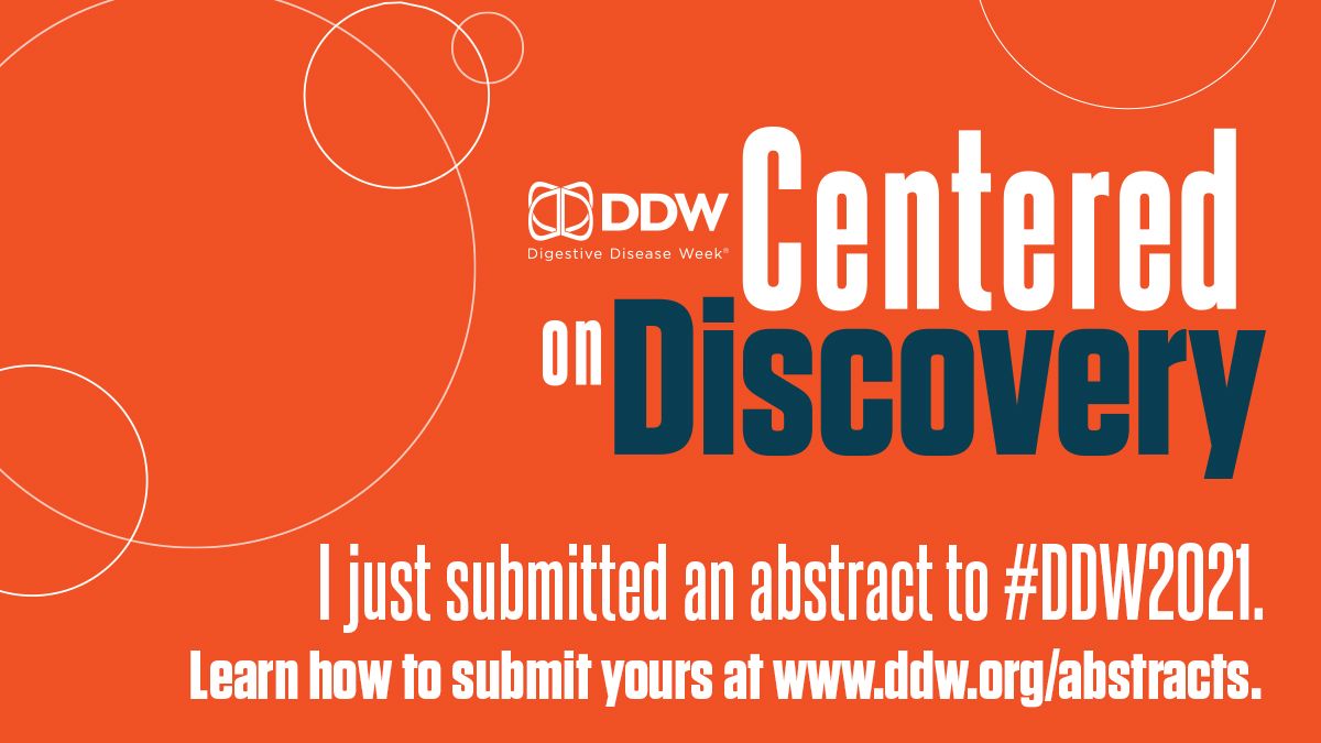 Conferences may look a little bit different this year but nonetheless, super excited for DDW 2021! Thank you to all my amazing co-authors who helped get us to this point. #DDW2021 #GastroResearch #Virtual
