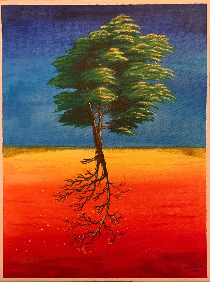 JopsHawkHead's tweet photo. Putting paint on canvas sometimes. https://t.co/7ApEc4Bxo6