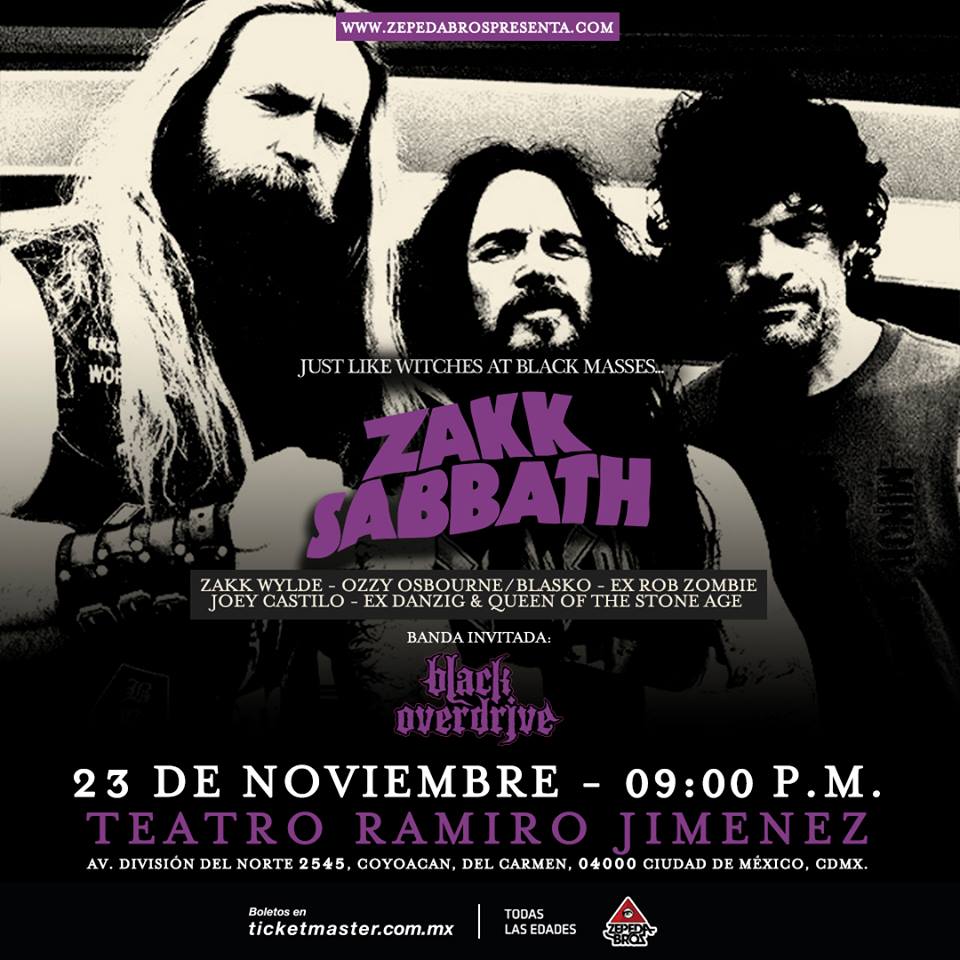 Black_Overdrive's tweet photo. Hoy hace 3 años fue el primer tiro con Zakk Sabbath, con quienes tocamos también en Guadalajara y Monterrey, entre hoteles sin ventanas, ronquidos, chingo de cheves, ladrones de mochilas y un chingo de Rock. LOUD &amp; PROUD! https://t.co/udPmpZ983Z