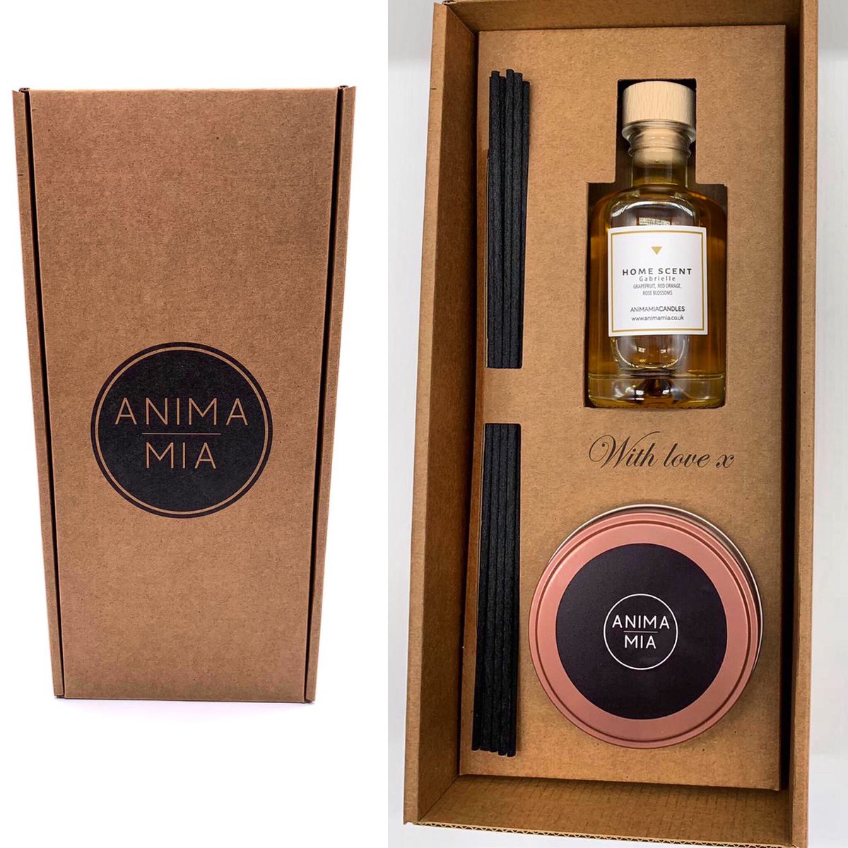 GiftsMia's tweet photo. #animamiagifts and #animamiacandles present to you our gift box with our essential oil based products.
Diffuser with reeds #grapefruit #redorange #roseblossoms #essentialoilcardiffuser #honeysuckle and #orangeeessentialoil with a #bergamot rose gold candle #soyacandle https://t.co/IvmFx9eB7E