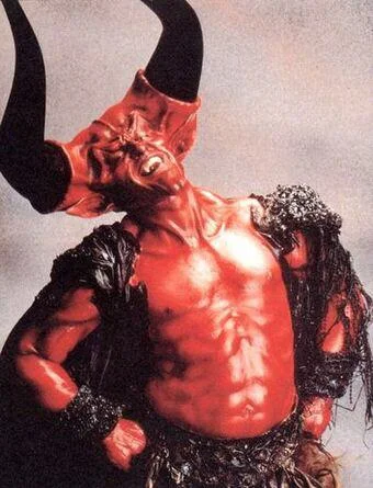 Once again, Tim Curry as the Lord of Darkness. BEHOLD.