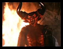 Once again, Tim Curry as the Lord of Darkness. BEHOLD.