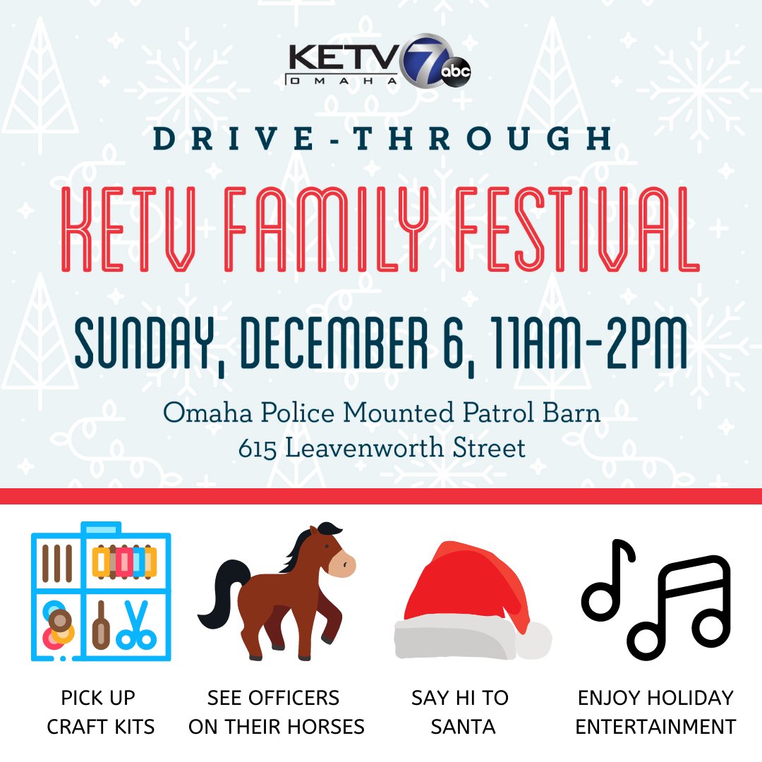LightsFestival's tweet photo. Traditionally our Family Festival takes place at a variety of Omaha’s leading downtown attractions with a trolley service to connect sites, but this year, it has been reinvented to a festive drive-through experience all in one place! GET DETAILS https://t.co/TQV3NYnVPy https://t.co/q9TuMbLupQ