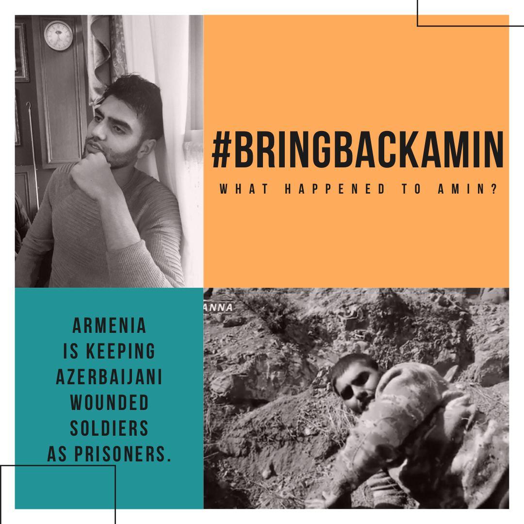 qurbanquliyev_'s tweet photo. Amin Musayev and Bayram Kerimov are soldiers and kept as war prisoners by #Armenia and they refuse to return them back. International community cannot turn a blind eye toward this case and should pressure Armenia to follow the rules.
#bringbackAmin
#bringbackBayram https://t.co/2hjSDYq3Yi
