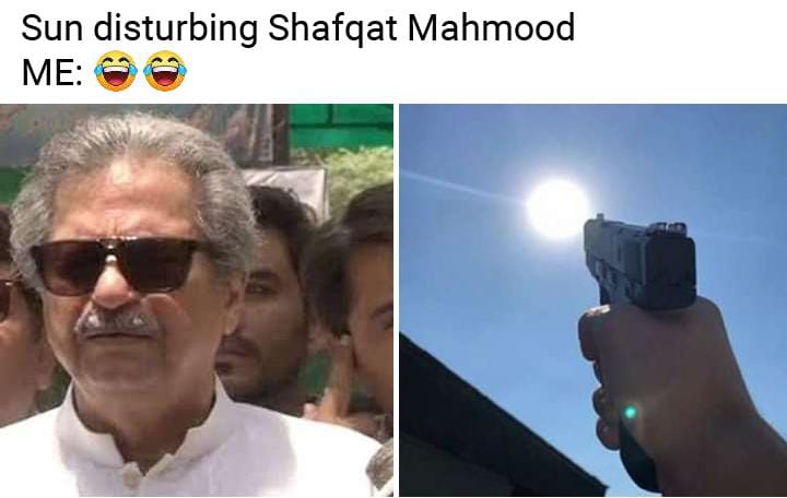 fahadjalil17's tweet photo. Is that sun bothering you my king....?
#Shafqatmehmood
#BreakingNews #Shafqat_Mehmood https://t.co/fk4icVBTN0