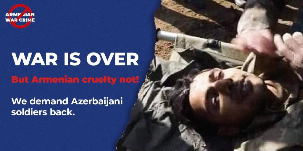 Elnur_Hidayet's tweet photo. Azerbaijan returns Armenian soldiers as per agreement, however, Armenia is still keeping Azerbaijani soldiers like Amin and Bayram in captivity. @amnesty @hrw @FRANCE24 @guardian @washingtonpost @CNN @BBCWorld @nytimes @FoxNews @Independent 

#bringbackAmin 
#bringbackBayram https://t.co/uLKHyNPiJN