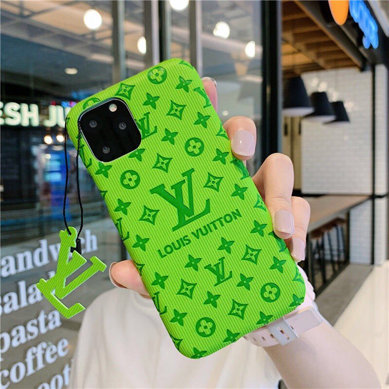 Green Goyard iPhone X Protective phone case (Authentic Goyard Bag Used)