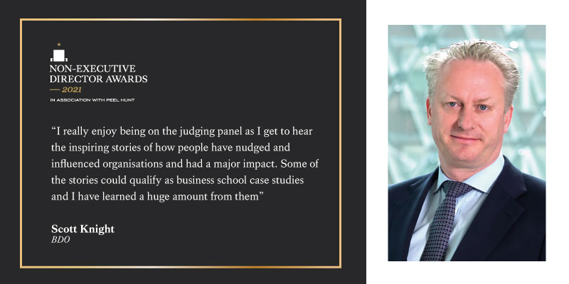 NED_Awards's tweet photo. @NED_Awards #ScottKnight, @bdoaccountant is one of the 2021 #judges and sponsor. Scott is Head of #Audit and #Assurance. Read Scott's and our other judges' profiles here: https://t.co/9tpNZWHhRf #boardmembers #chairperson #trustee #governors #nonexecutivedirectors #neds https://t.co/zynUpl9toO