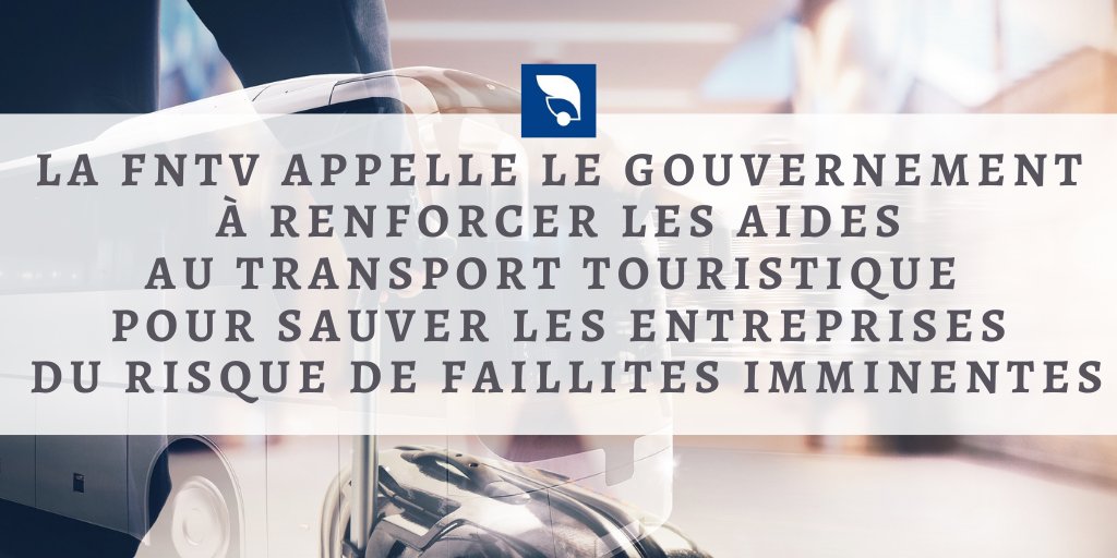 FNTVFrance's tweet photo. [#Transport #Tourisme] La @FNTVFrance  appelle le @gouvernementFR à renforcer les aides au #transport #touristique pour sauver les #entreprises  du risque de #faillites imminentes. 
Lire le communiqué  ➡️https://t.co/IBCBVy5znL
@medef @Djebbari_JB @alaingriset @JBLemoyne https://t.co/O7t3o6mjlQ